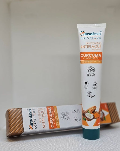 Fluorfri Tandkräm - Curcuma + Coconut oil, 75 ml