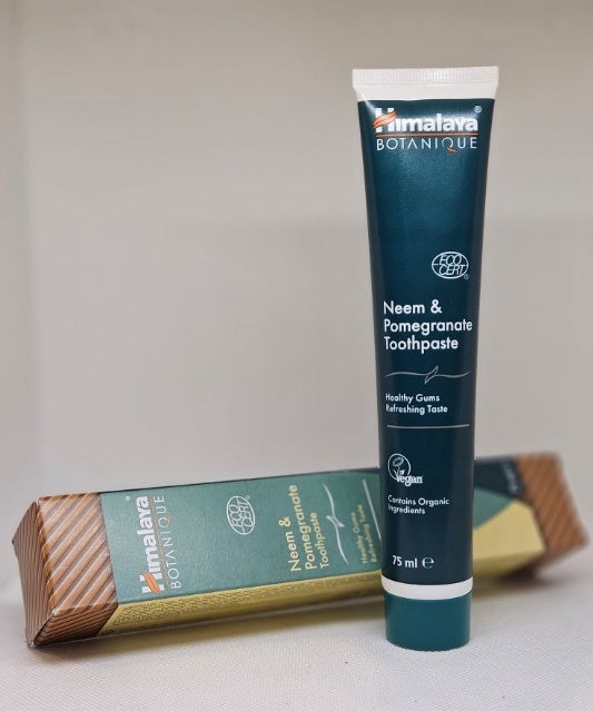 Fluorfri Tandkräm - Neem & Pomegranate, 75 ml