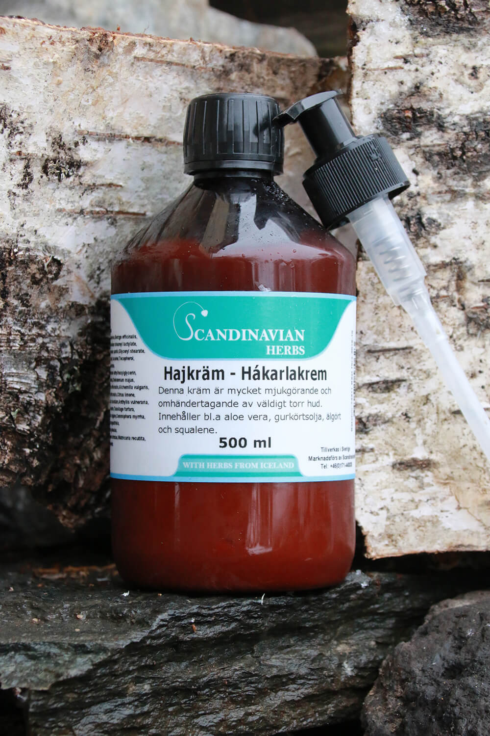 Hajkräm XL - 500 ml med pump